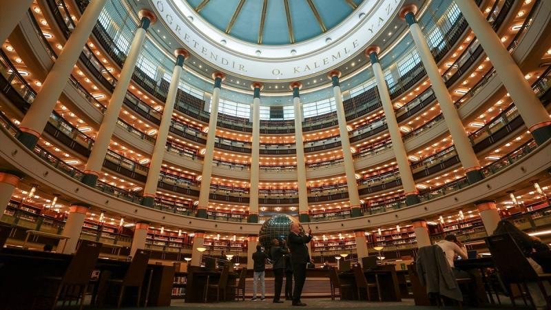 Cumhurbaşkanlığı Millet Kütüphanesi dünyaya rol model oluyor