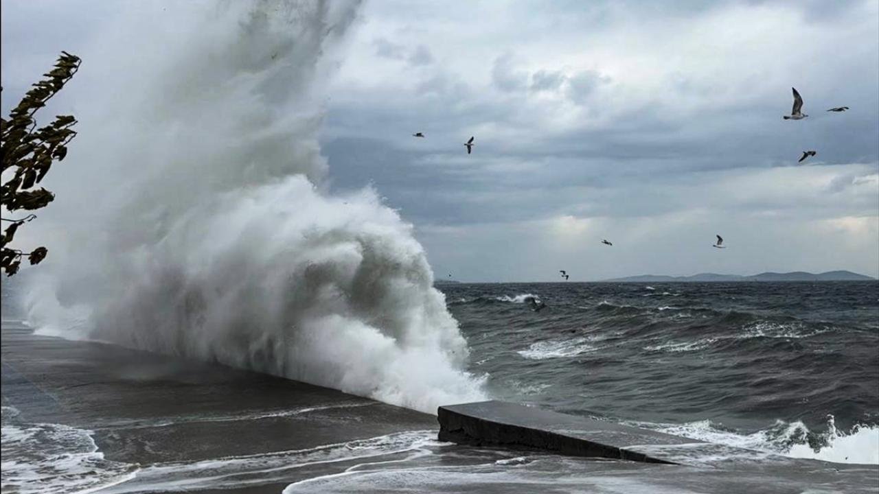 Meteoroloji'den denizlerde fırtına uyarısı
